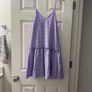 SHEIN Lilac Textured Dress
